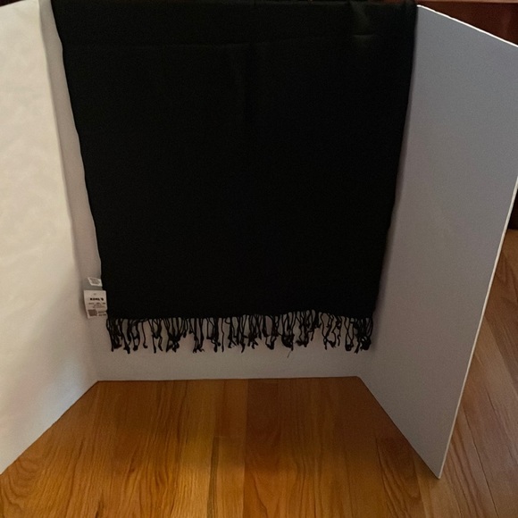 black pashmina. Long, wide, soft,multifunctional, versátil - Picture 10 of 17